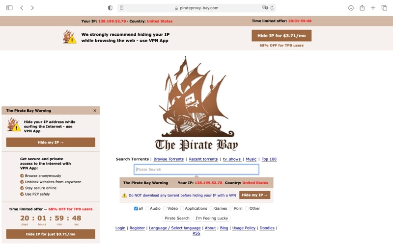 Pirate bay download torrents