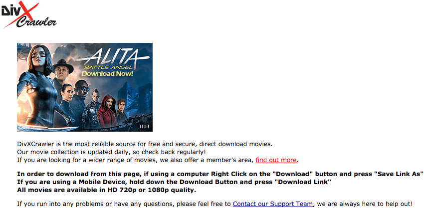 Divxcrawler Tv Free Direct Download Movies Full Divx