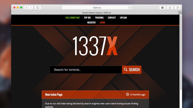 1337x Torrent Search