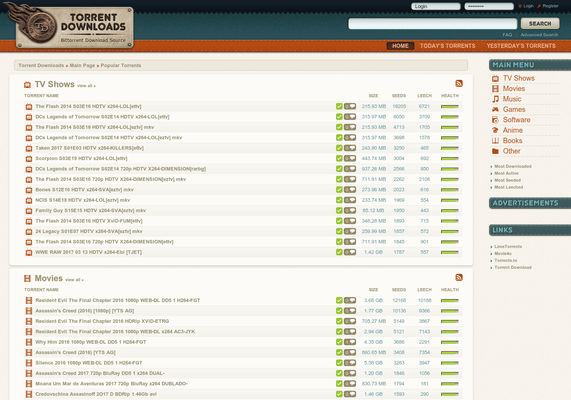  TorrentDownloads
